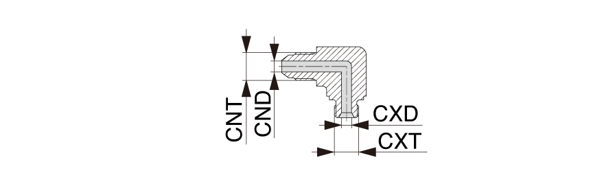 CHP-ELBOW-90-G1/8-7/16UNF