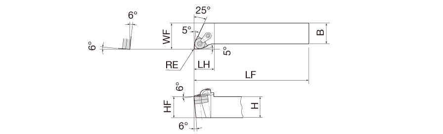 Tungaloy Japan | 旋削 > 外径 > 外径加工用工具 > MWLNR/L | TUN6805519