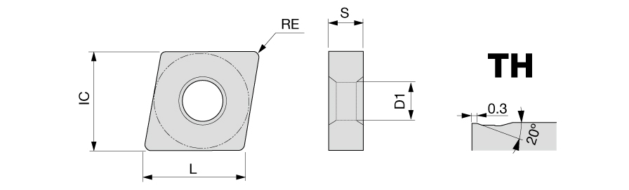 CNMG120408-TH AH8015